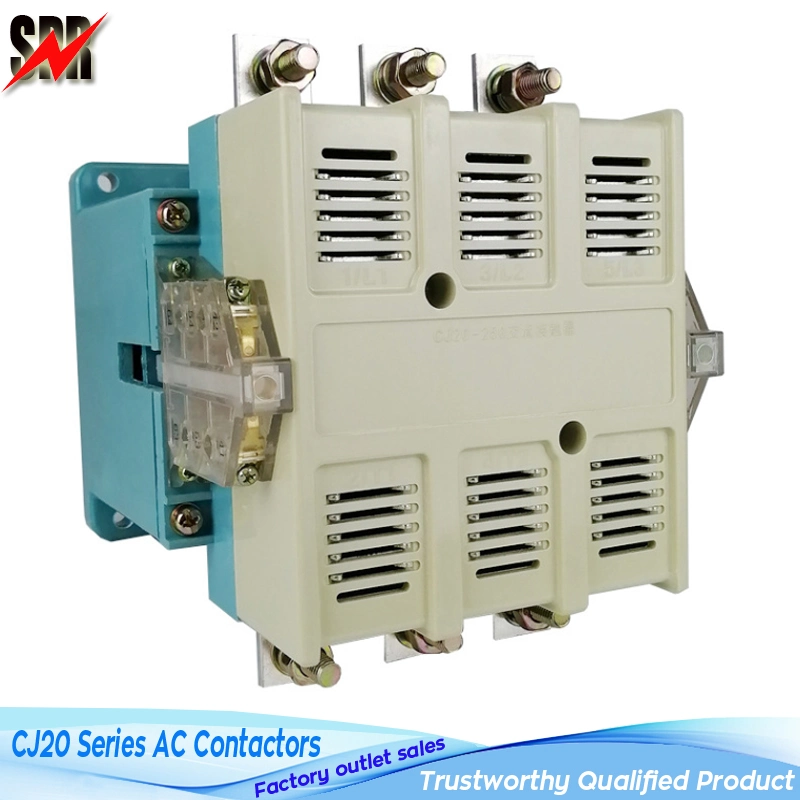 Cj20 Series 220V 380V 63A, 100A, 250A, 400A AC Contactors