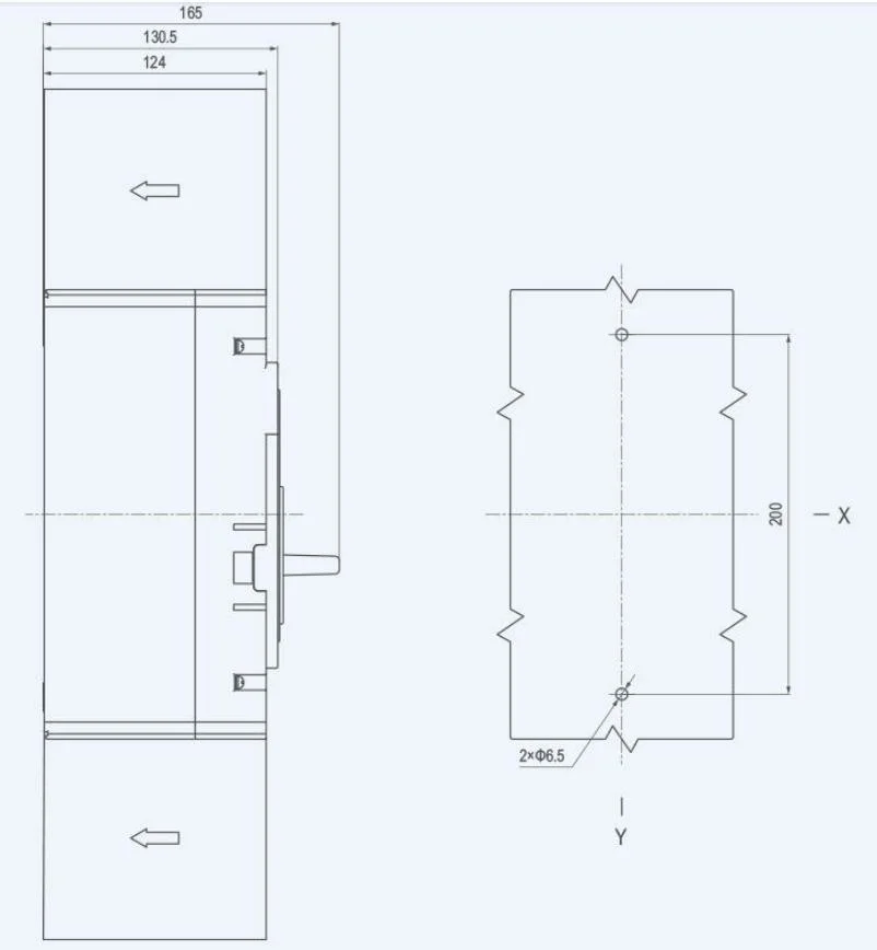 Geya Grm3DC-800hu-2p 700A-800A DC1500V 500A 300A Geya 125 AMP 3 Pole Price 63A MCCB