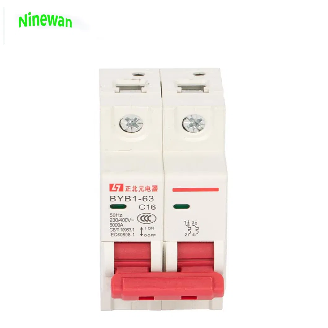 Open Electric Mini MCB 10A 16A 20A 32A 25A 40A 63A AC MCB Miniature Circuit Breaker