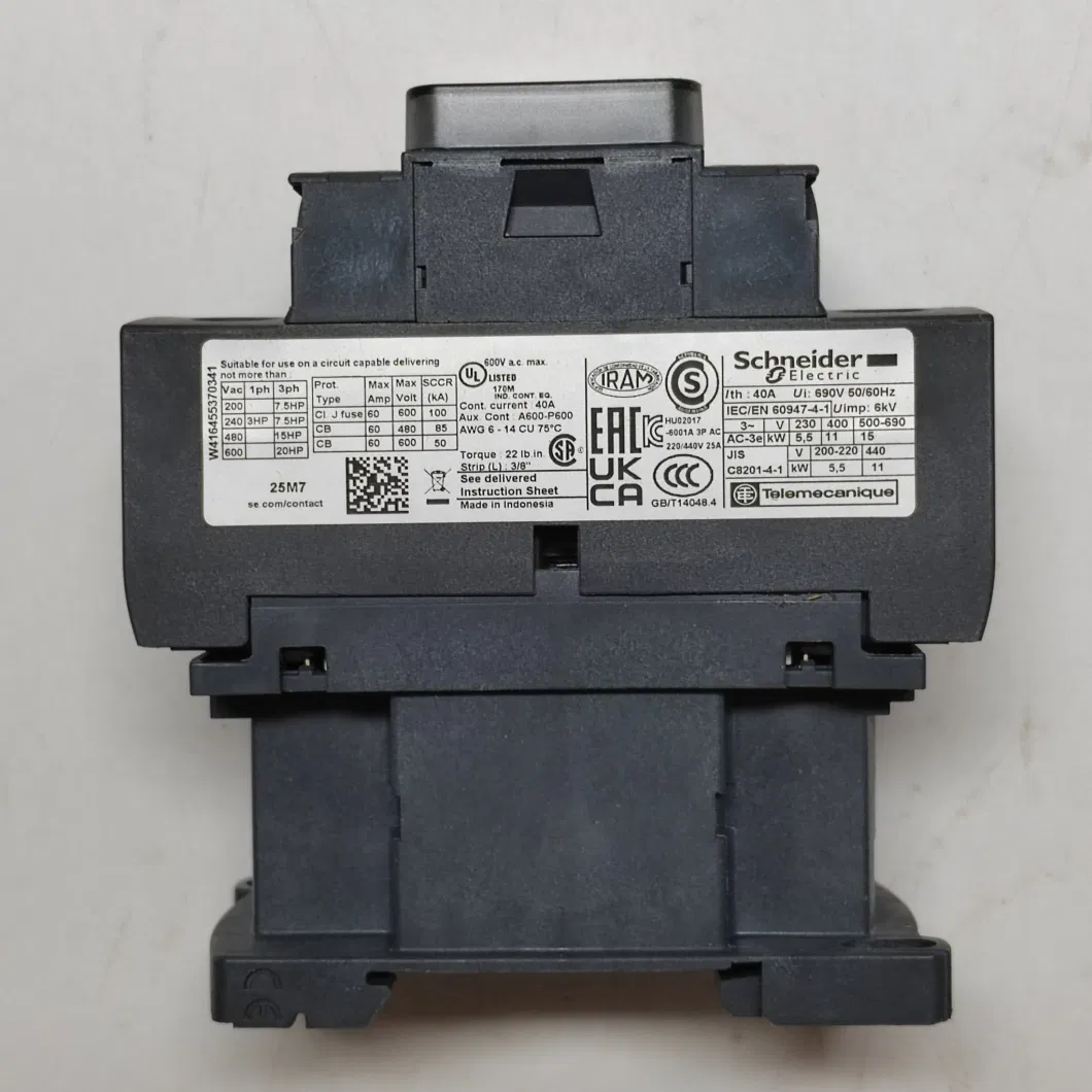 Schneid Original LC1d25m7 Tesys D Contactor 3p (3 NO) - AC-3