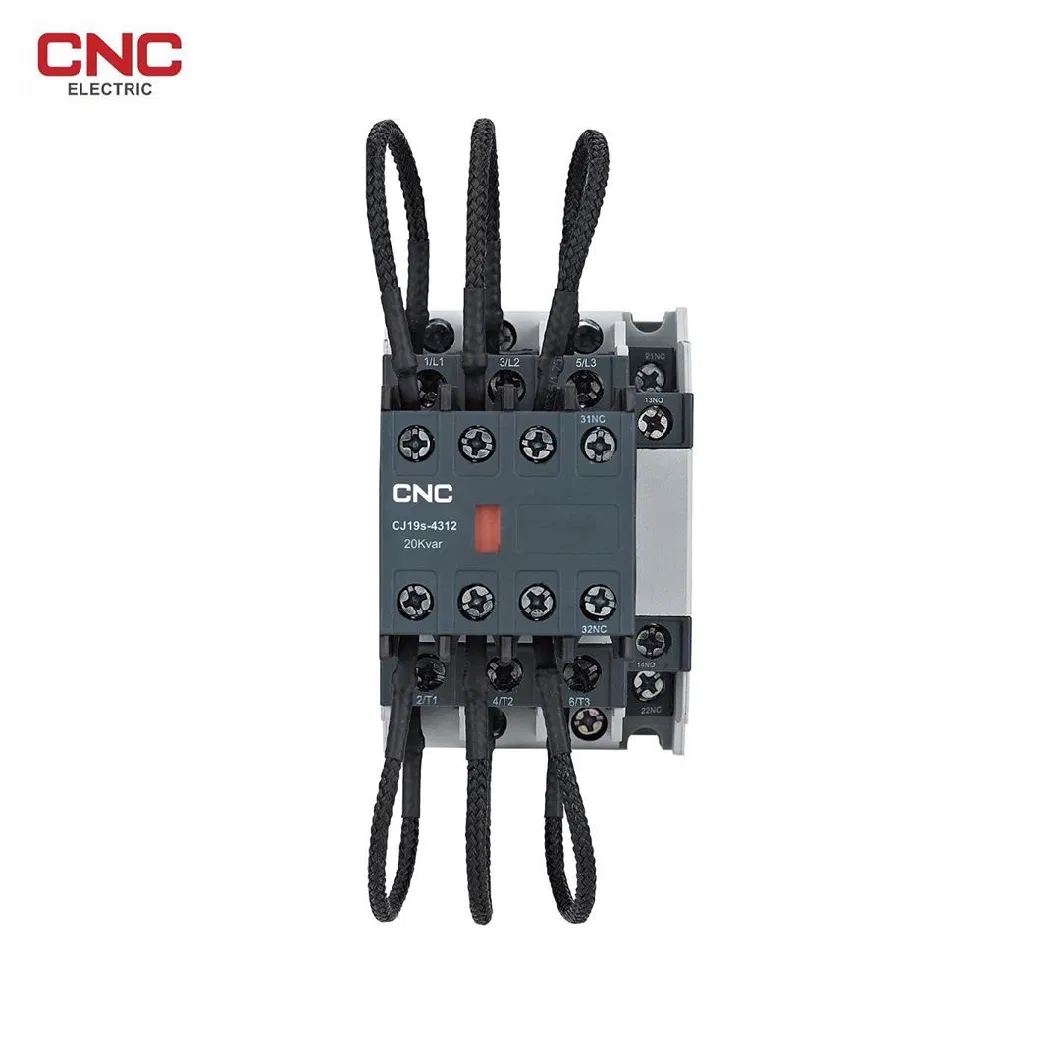 CNC Changeover Capacitor AC Contactor Cj19c High Quality 110V 220V 380V Electric Contactor (CJ19)