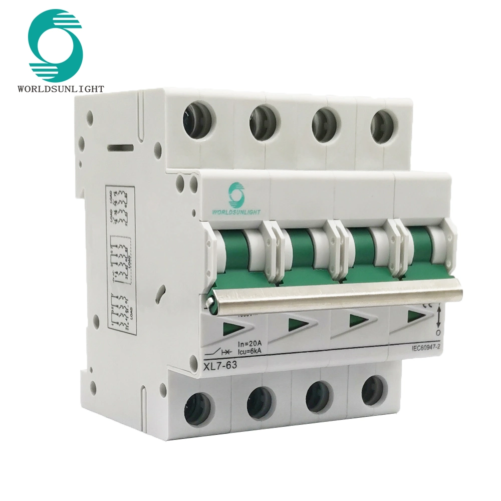 China 2p 600V DC PV Special Miniature Circuit Breaker PV Breaker, MCB