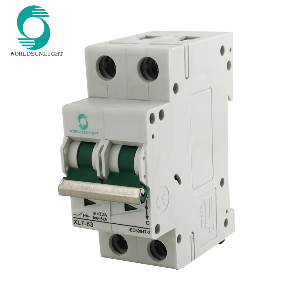 China 2p 600V DC PV Special Miniature Circuit Breaker PV Breaker, MCB