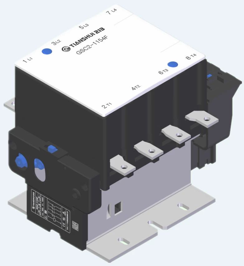 GSC2-4F 4 pole contactor from 115A to 800A 4NO