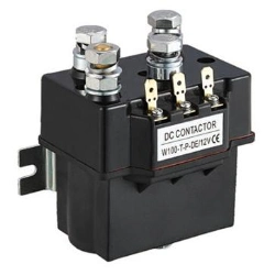 Albright Equivalent DC66p 12VDC 24VDC 48VDC 100VDC Continuous 50A Intermittent 250A Winch Solenoid 12V 24V DC Motor Reversing Solenoid Contactor