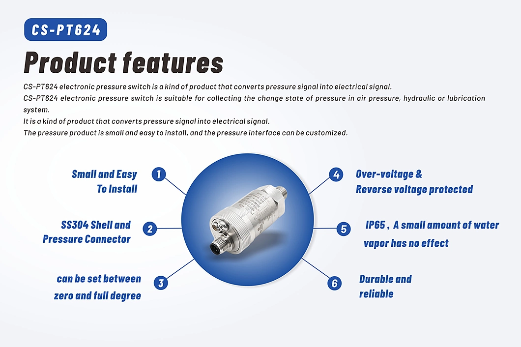 10 of The World&rsquor; S Top 500 Enterprises Supplier Stainless Steel Pressure Controller Air Pressure Automatic Switch