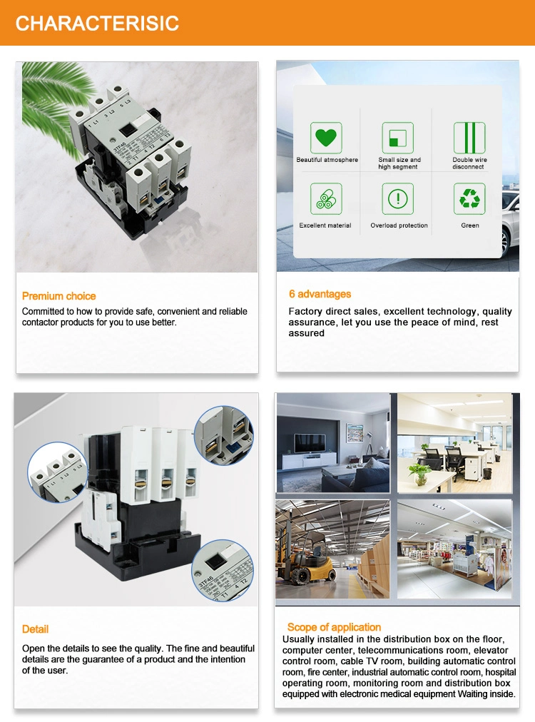 Free Sample Ce RoHS Approved Magnetic Contactor 3TF