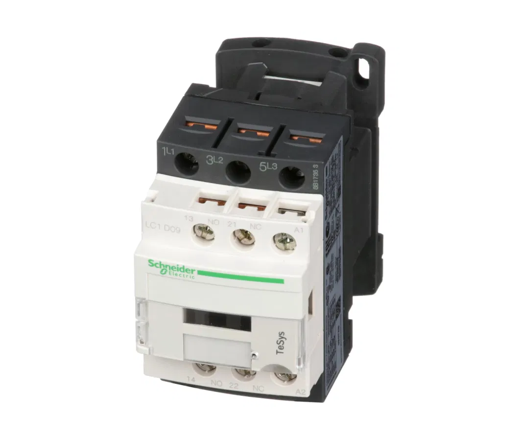 Brand New Schnei-Der LC1d09g7 Contactor Motor Control DIN Rail 3-P 9A 1no/1nc 120VAC Tesys D Series Good Price in Stock