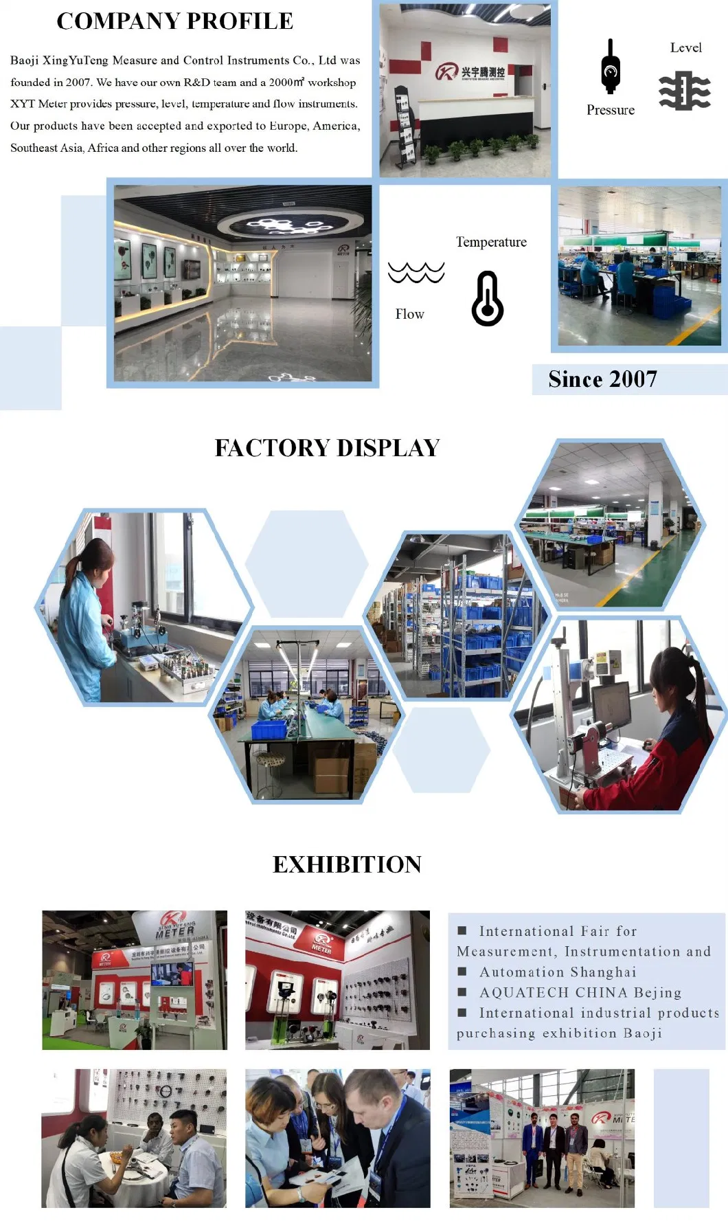 Highly Reactive IP66 20bar Relay Output Oil Air Hydraulic Automatic Control System Electrical Pressure Switch