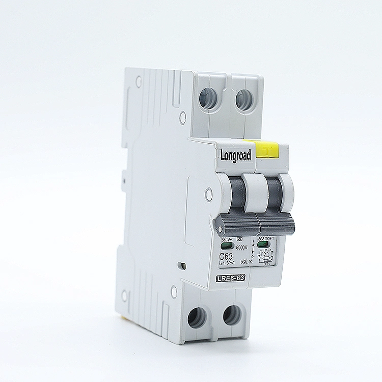 26mm Widht Compact Residual Current Circuit Breaker CE, CB, SAA Certificates