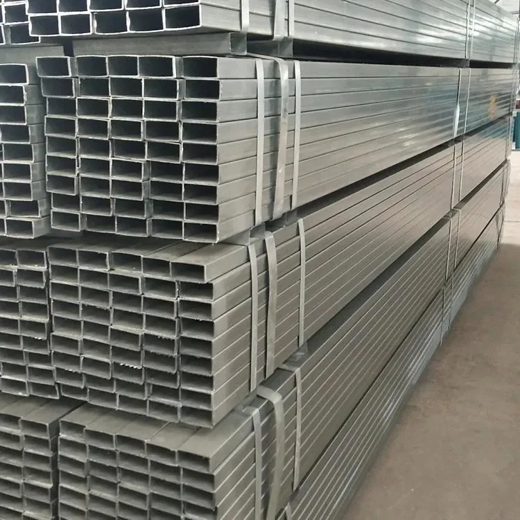 40*60mm Q235B Hot-DIP Galvanized Square Tube for Construction