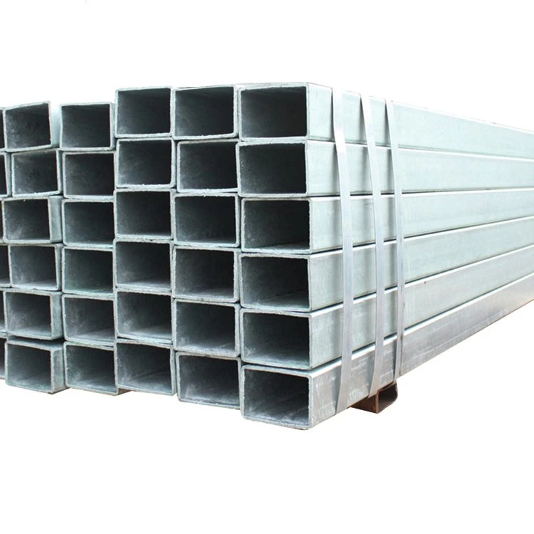 China Structural Galvanized Iron Gi Square Rectangular Steel Pipe Tube