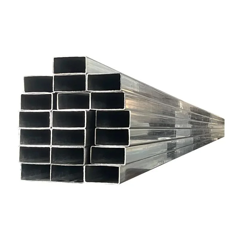 China Suppliers Galvanised Steel Box Section Galvanized Square Tube