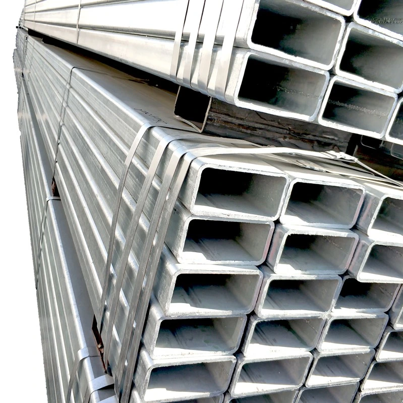 Galvanized Square Metric Steel Tubing