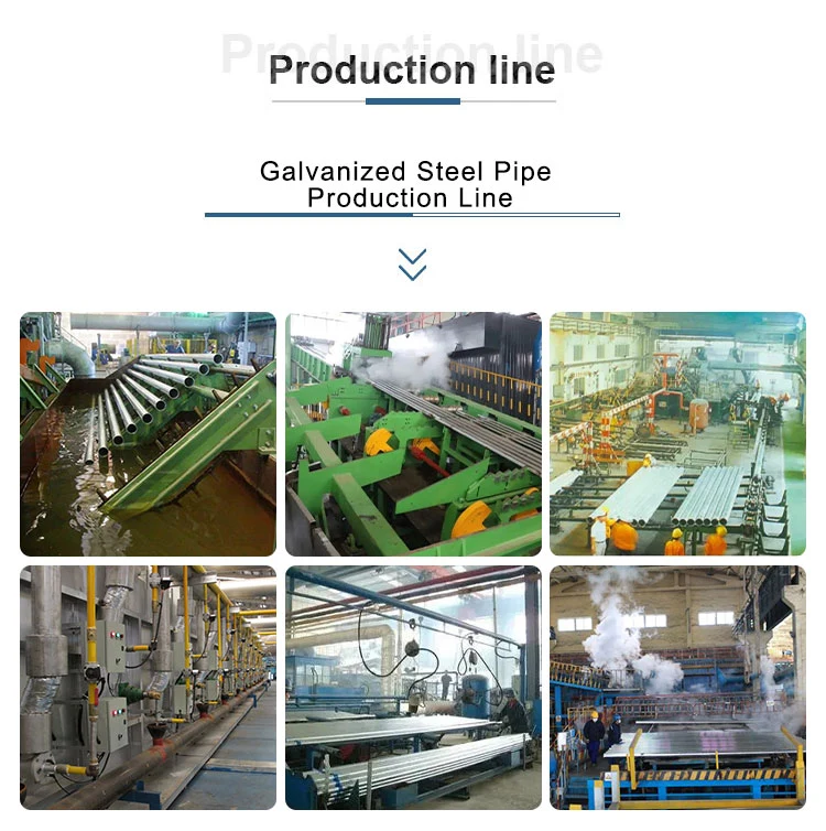 Manufacturer Ss400 S235jr Cold Rolled Round Hollow Section Metal Tube Gi Iron Pre Galvanized Steel Pipe Both End Threaded 21.3~323.8mm HDG Round/Square Shape