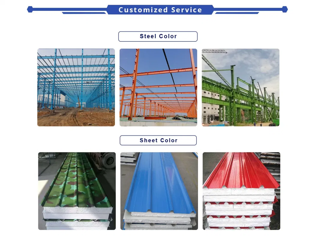 Truss Prefabricated Steel Stadium Hangar Self Storage Warehouse Metal Building Portal Steel Prefabwarehouse Workshop Cold Form Building Steel Structure