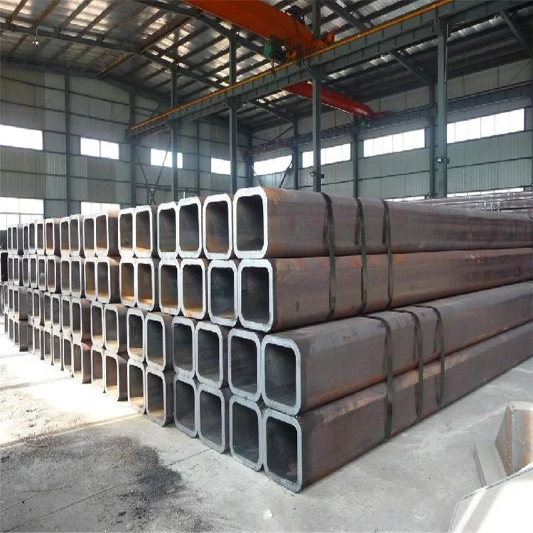 High Quality Q345b Q255 Carbon Steel Rectangular Pipe Seamless Square Tubing