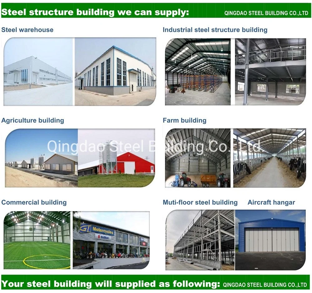 Cheap Afirca Building Material Construction Steel Structure for Workshop /Warehouse