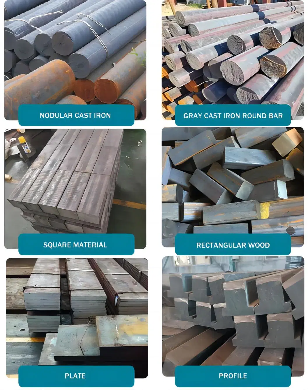 En-Gjl400/Lzqt400 Ductile Cast Iron Bars From Liaocheng R with Good Quality