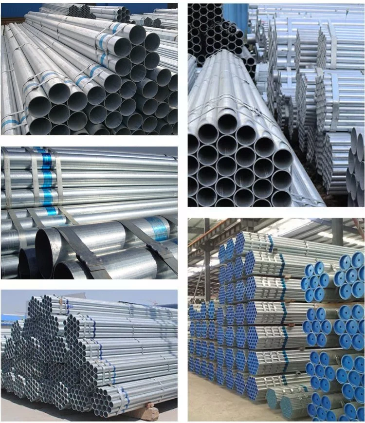 High Quality Structural Mild Welded A53 A106 Pre Galvanized Steel Pipe for Decoration