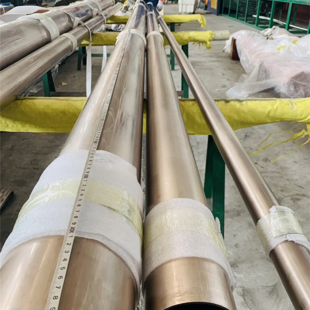 99.9% Copper Boiler Pipe, Anti-Acid and Anti-Alkali Efficient Heat Transfer Copper Boiler Condenser Tubing