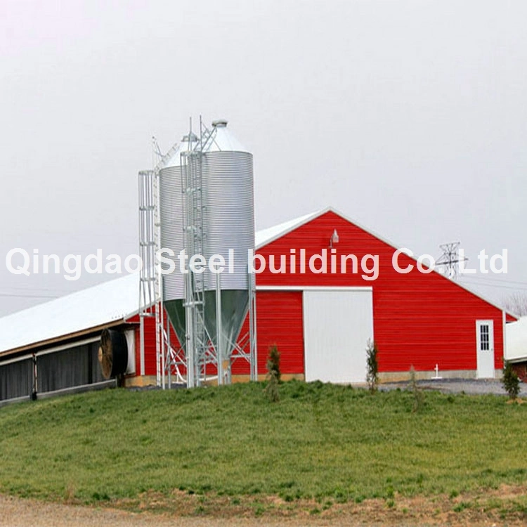 Prefabricated Steeel Structure Industrial Building Farm Storage Shed Warehouse Construction Building CE