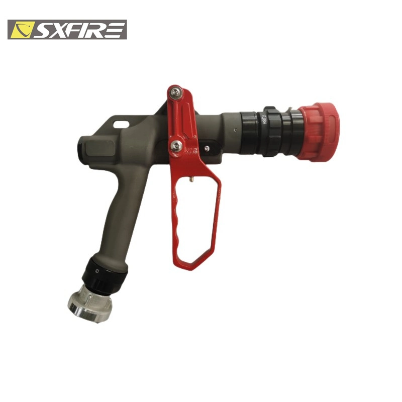 Firefighting Pistol Jet Pipe with High Water Jet Range in Manual Operation