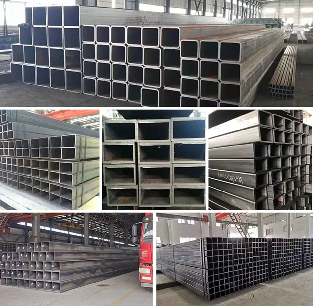 Wholesale Rectangular Welded Steel Pipes Square Tubing Galvanized Steeltube