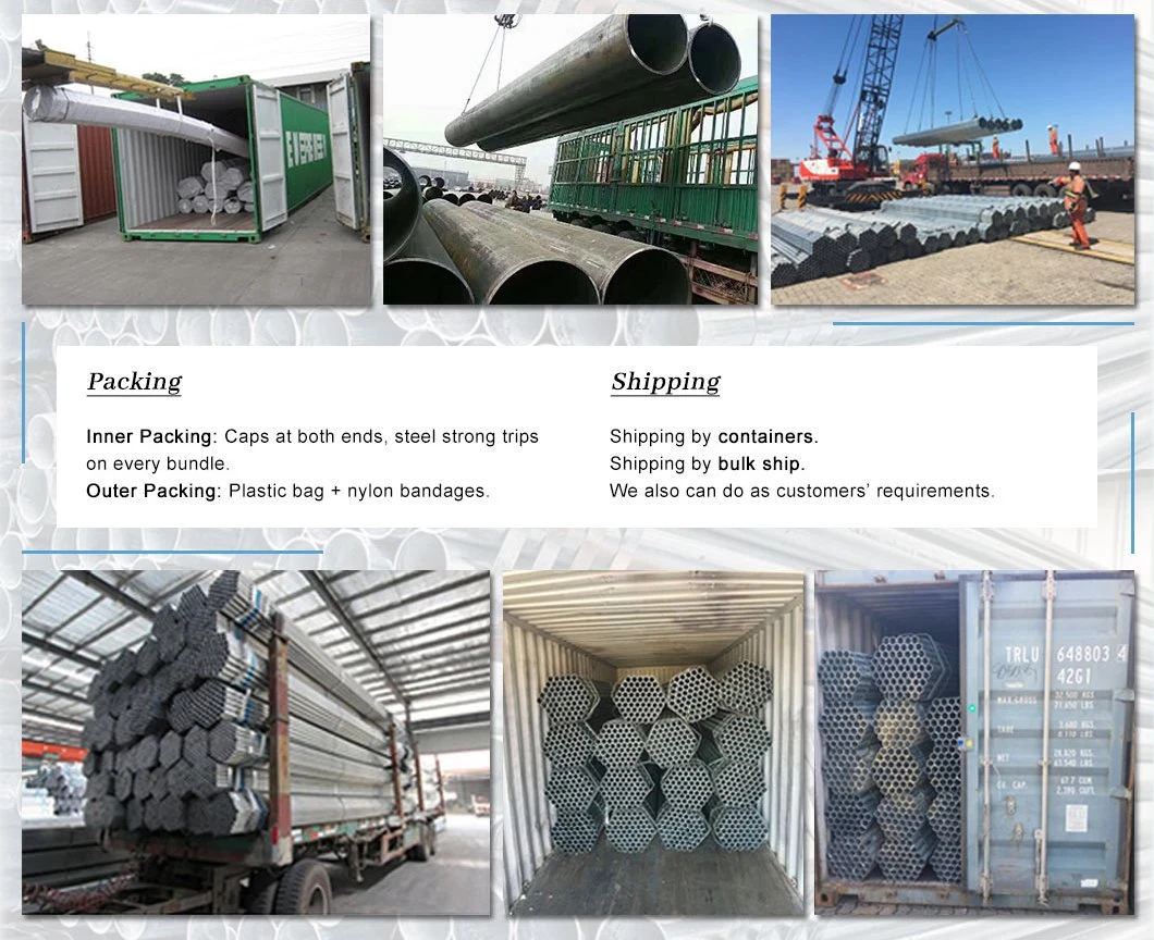 Long Pipe Section and Few Joints Steel Pipe Hot Rolled Seamless Steel Pipe for Marine Steel Plate