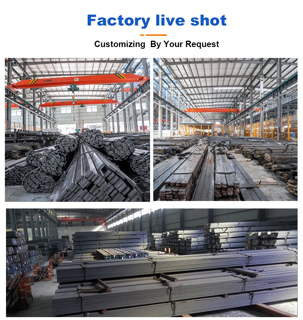 Hot Rolled/Cold Rolled/201 304 316 316L 420 430 Square Steel/Auto Parts/Spring Steel Flat Steel for Leaf Spring Manufacturing