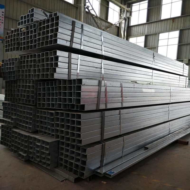 ERW Galvanized Steel Pipe Factory 40*40mm En10255 Schedule 40 Cold Rolled Galvanised Steel Round Tube Pipe/Gi Galvanized Welded Seamless Square Steel Pipe