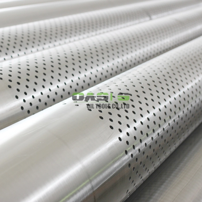 Oasis Stainless Steel 304 304L 316L Perforated Base Casing Tubing for Drilling