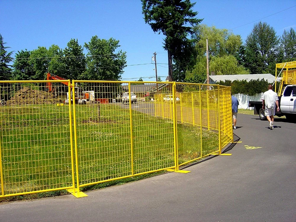 Pengxian Site Fencing China Portable Security Fencing Manufacturers 30 X 30 X 150 mm Exterior Square Steel Rod/Pipe Canada Temporary Perimeter Fencing