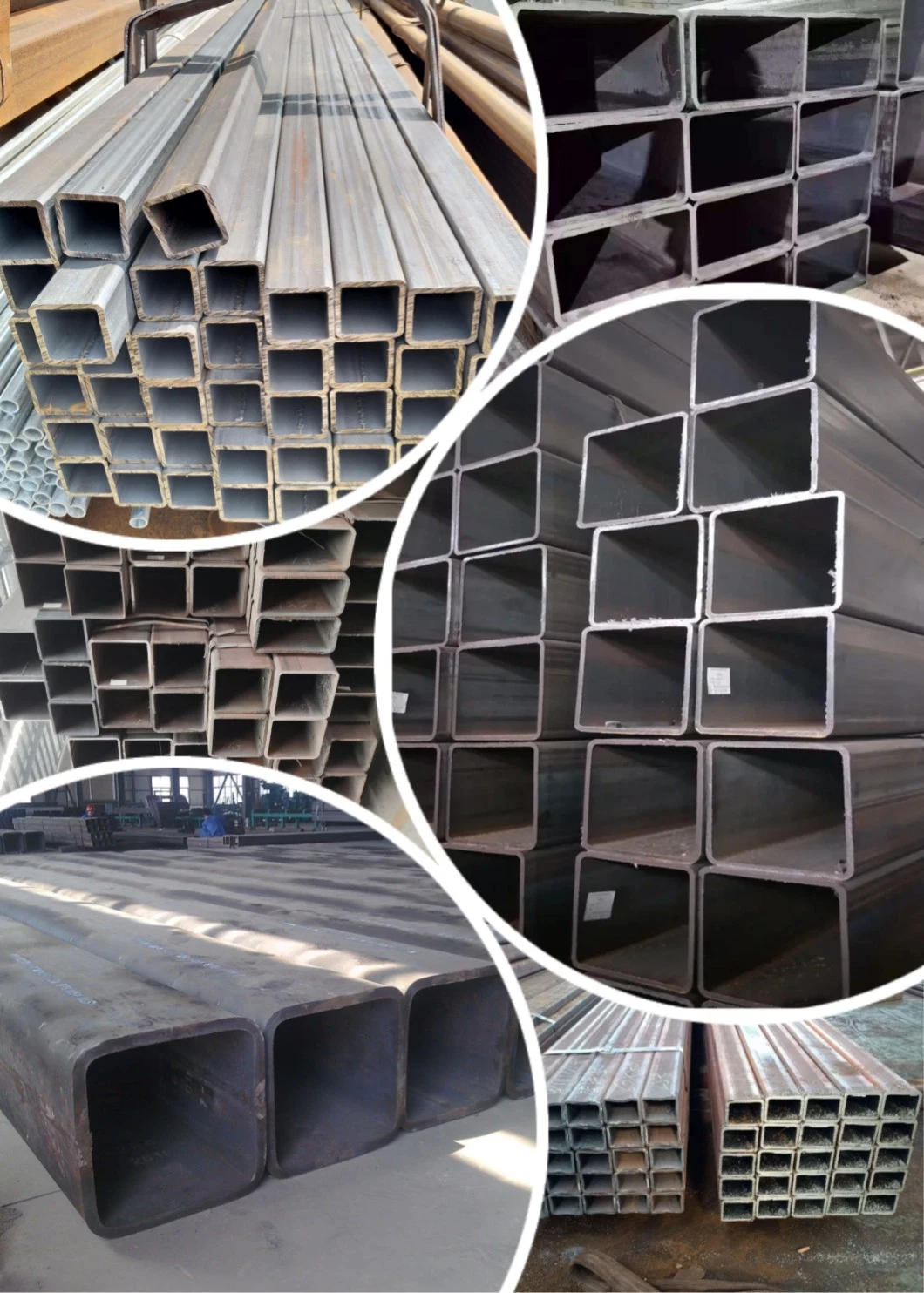 ASTM A500 En 10219 High Quality Rectangular Steel Tubing Square Mild Steel Pipe Low Carbon Welded Steel Square Tube