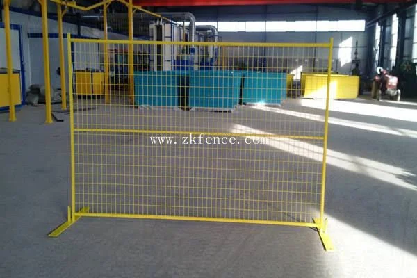 High Quality Steel Tubing and Wire Mesh Panel Temporary Fencing Protective Fence