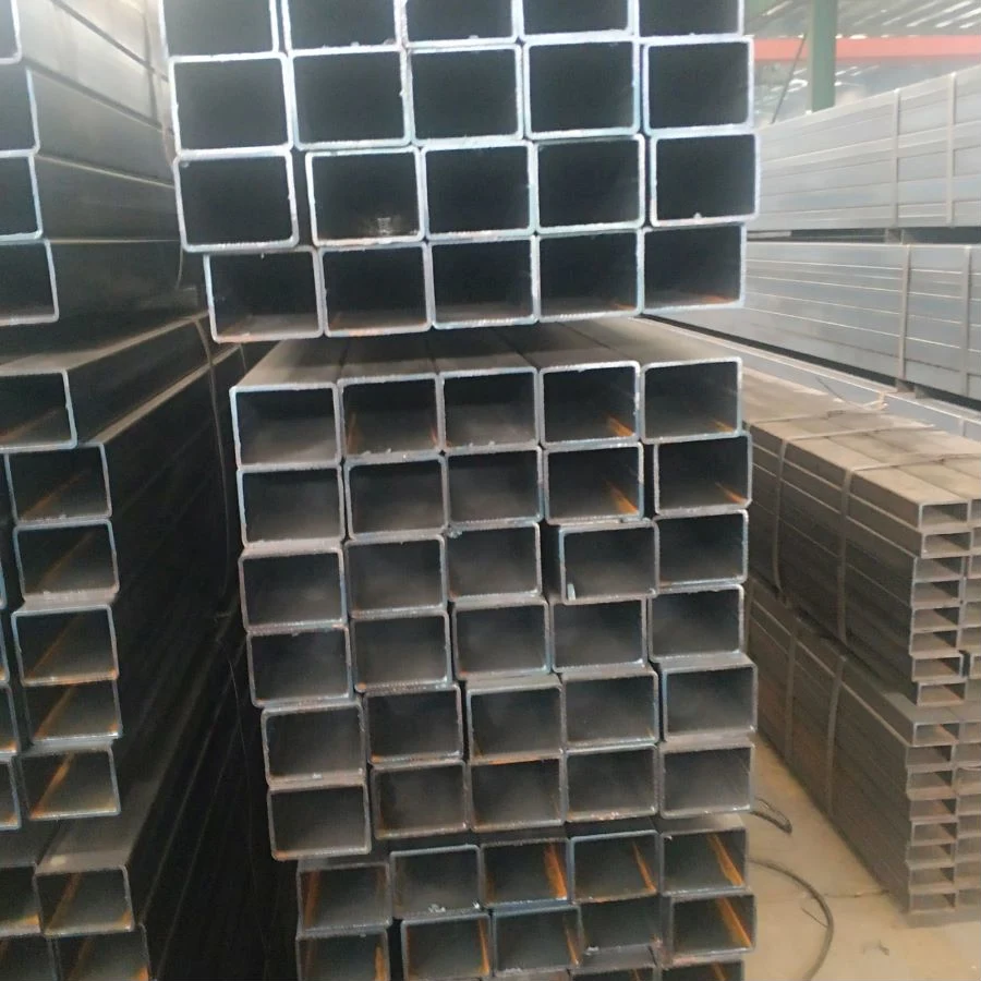 Mild Steel Rectangular Square Hollow Section Square Steel Tube Used in Construction