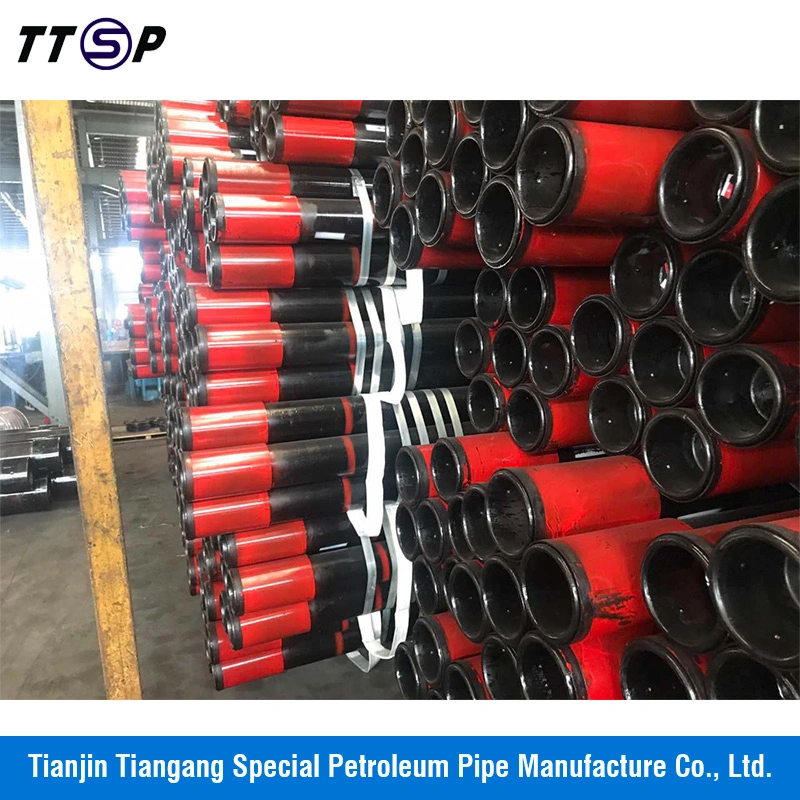 Seamless OCTG Casing Pipe and Oil Tubing Pipe with J55/K55/N80/L80/P110/Btc/Stc/Ltc/R3