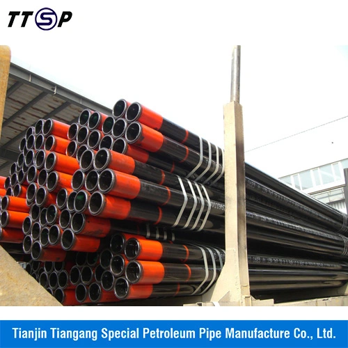 Seamless OCTG Casing Pipe and Oil Tubing Pipe with J55/K55/N80/L80/P110/Btc/Stc/Ltc/R3