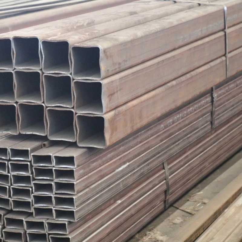 St52 Seamless Rectangular Steel Pipe 60*80*4 Q355b Square Tubes