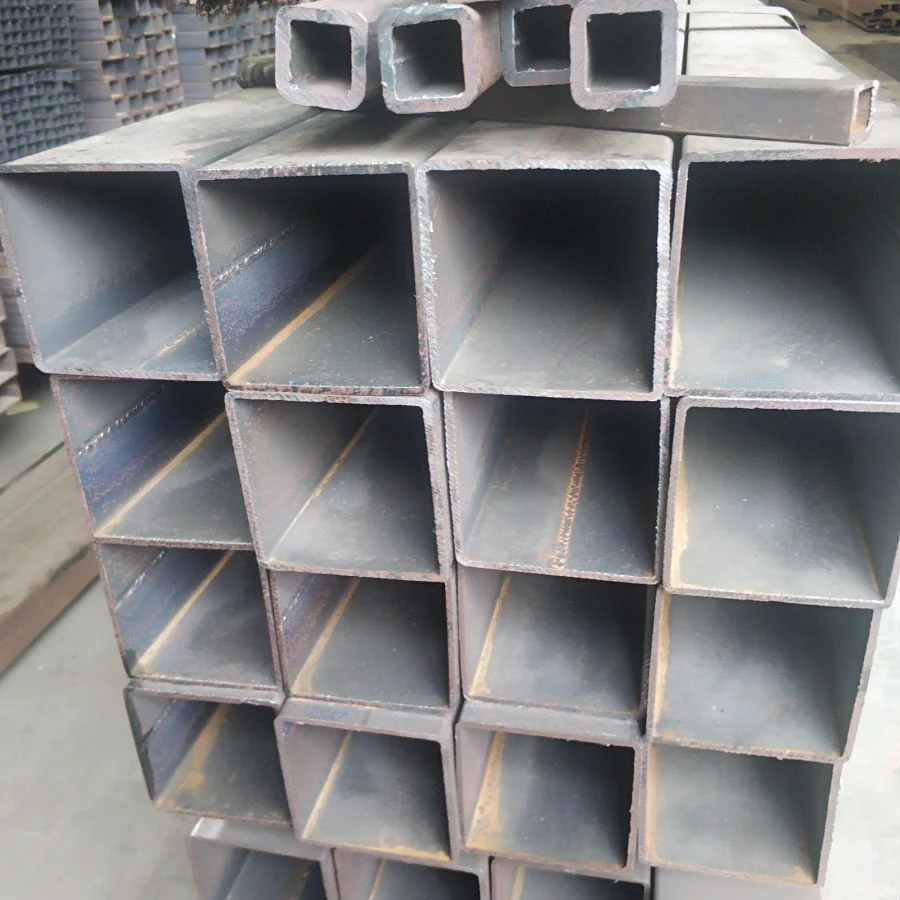 Galvanized Square Rectangular Steel Hollow Sections Steel Pipe Connector Perforated Tubing