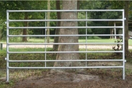 8.6m Horse Panel and Gates Round Pen Horse Yards Panels Stockyard Systems Horse Yards