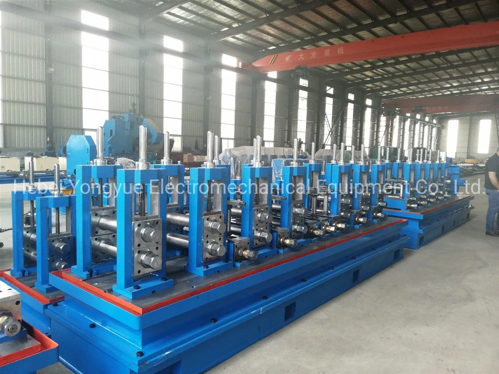 50 X 100 Rectangular Pipe Machine / Steel Pipe Making Machine / Tube Mill