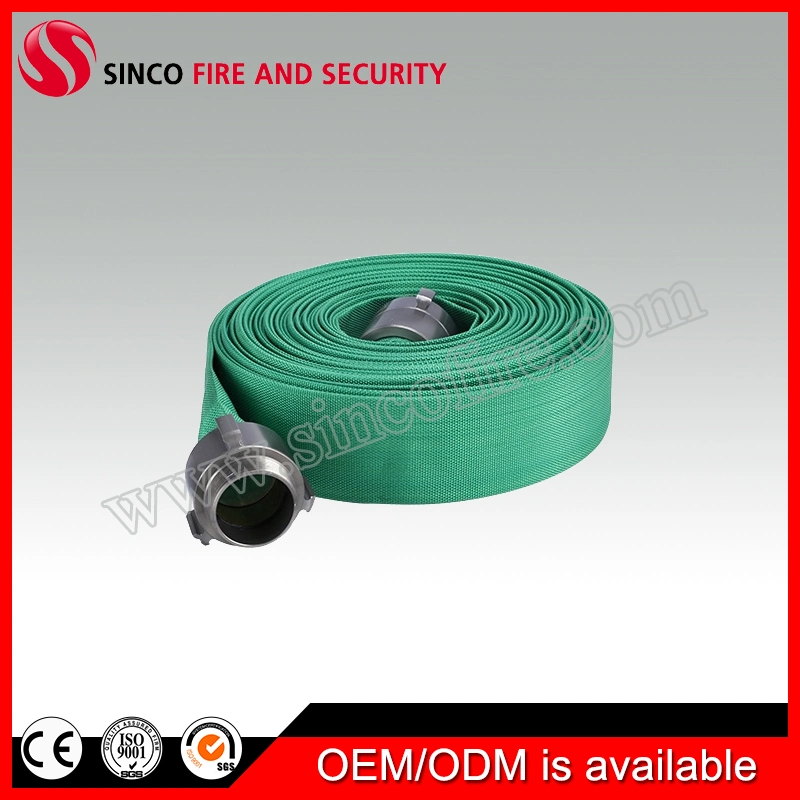 Layflat Firefighting Equipment Agricultural Irrigation Canvas Hose Pipe