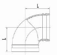 Ductile Iron Grooved Pipe Fittings/ Elbow FM, UL for Fire Fighting System