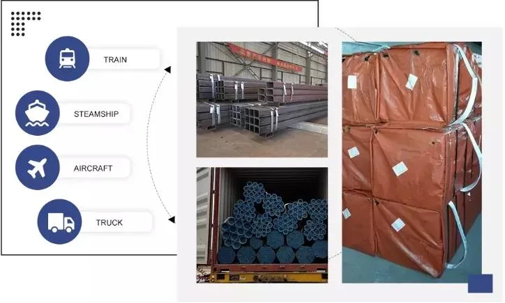 Prime Quality Hot Rolled Mild Steel Tubes ASTM A106/ A53 Grade B Schedule 40 Black Iron Ms Seamless Carbon Steel Pipes/ Tubes