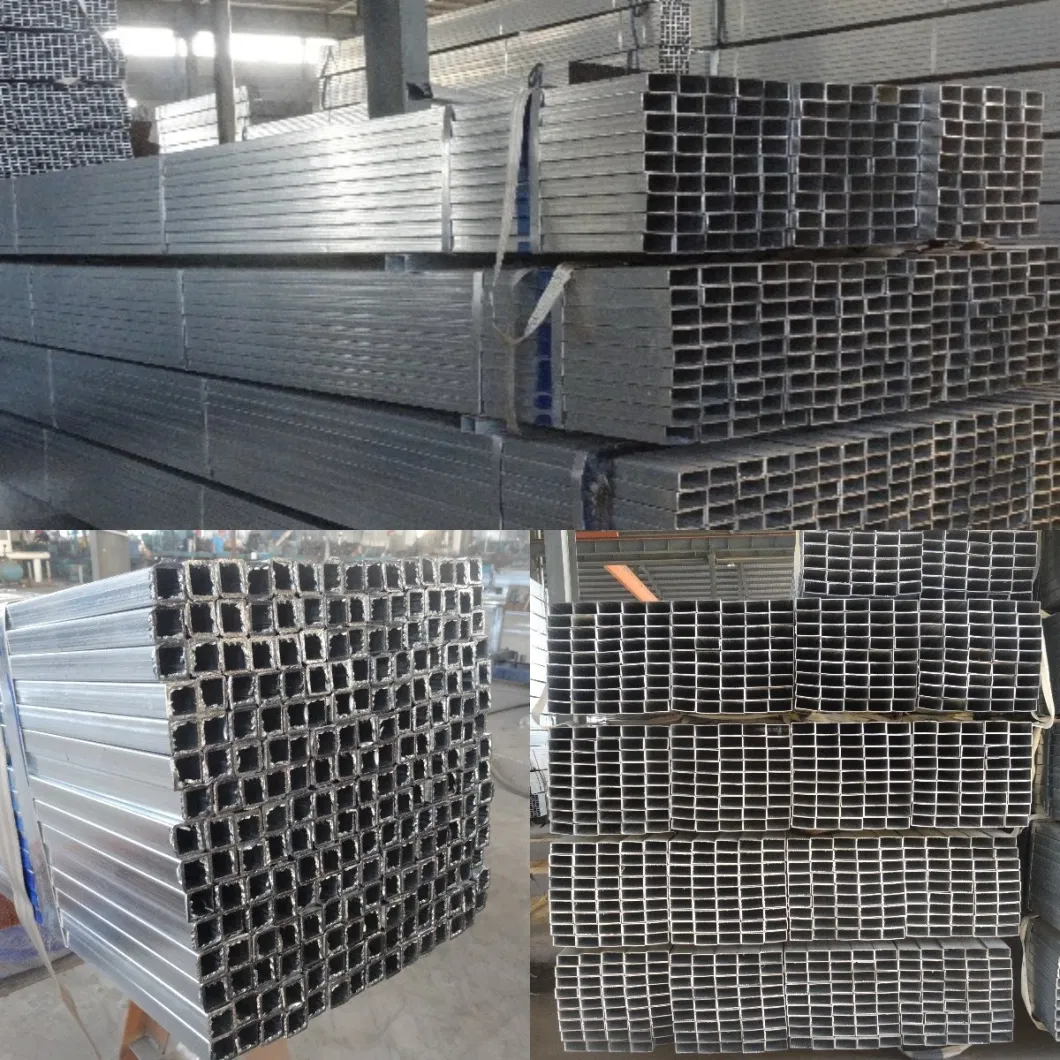 Hot Sale Cold Rolled Steel Square Pipe Galvanized Welded Steel Tubes