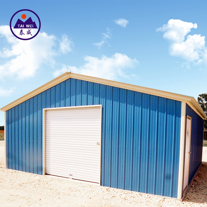 Light Type Industrial Construction Low Cost Prefabricated Warehouses Steel Structure