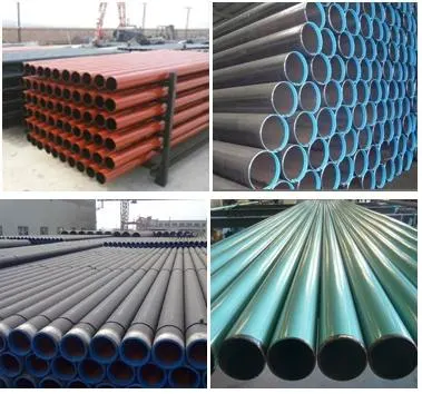 Wear Resistant Plastic Lined Steel Pipe Plastic Coated Steel Pipe