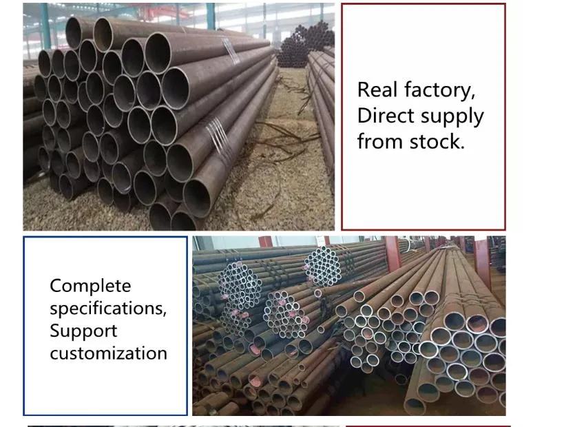 ASTM A106/A53/Spiral/Weld/Seamless/Galvanized/Stainless/Black/Round/Gi Hollow Square Pipes Oil and Gas ERW Carbon Steel Pipe