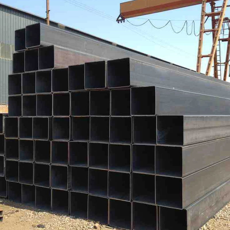 China Supply Low Carbon Black Steel Rectangular Tube/Rectangular Hollow Tubular Steel Pipe Square Tubing